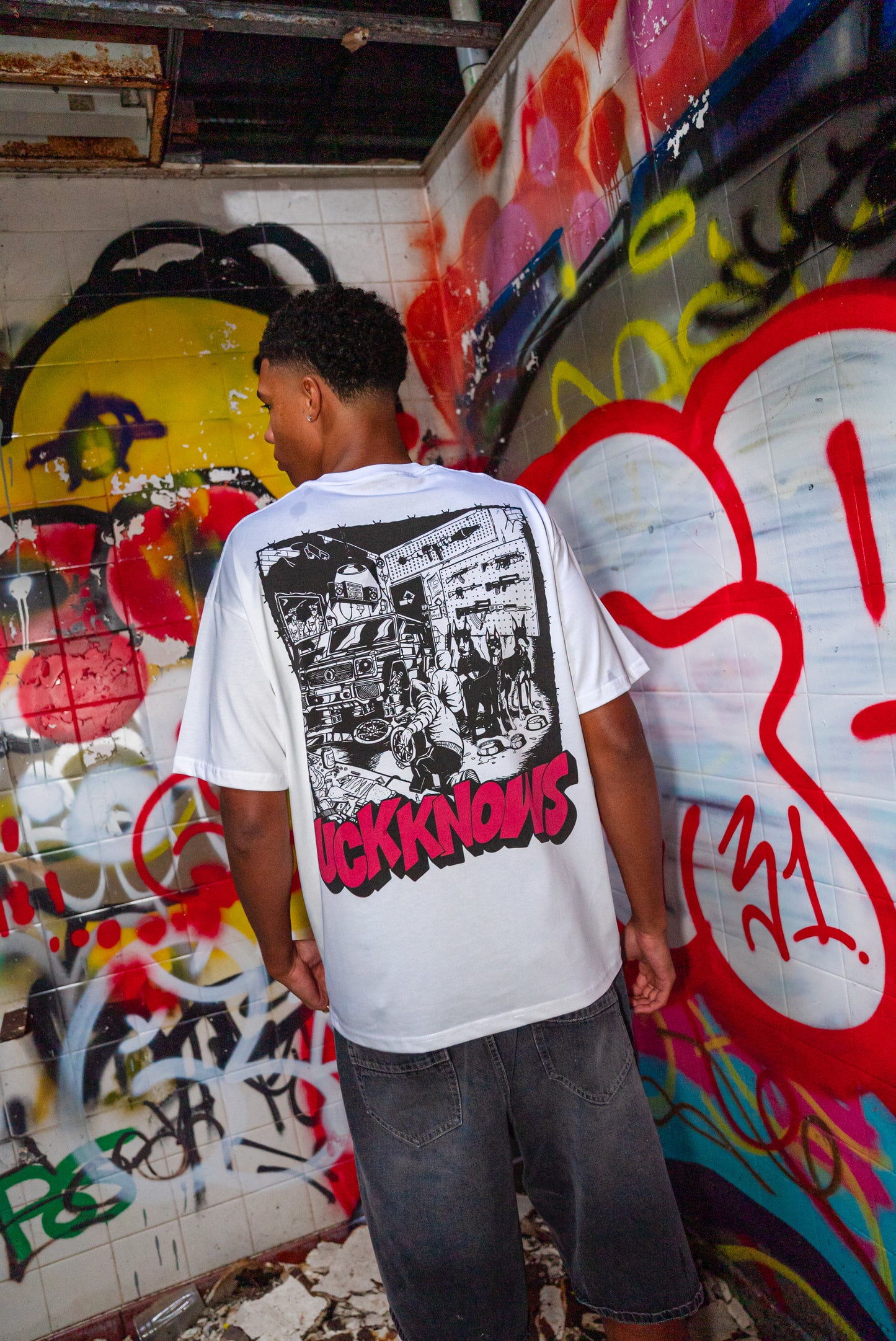 The Chop Shop White T-Shirt