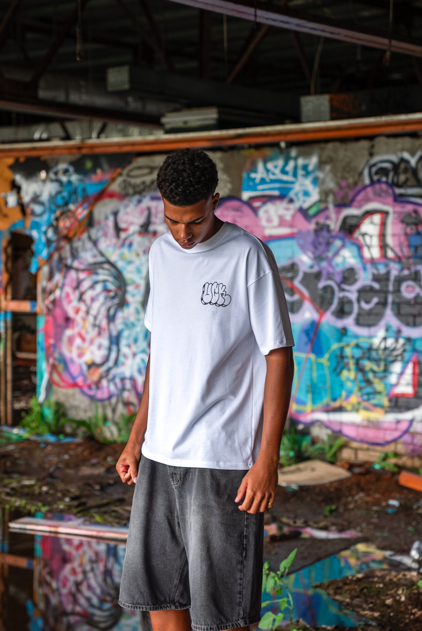 The Chop Shop White T-Shirt