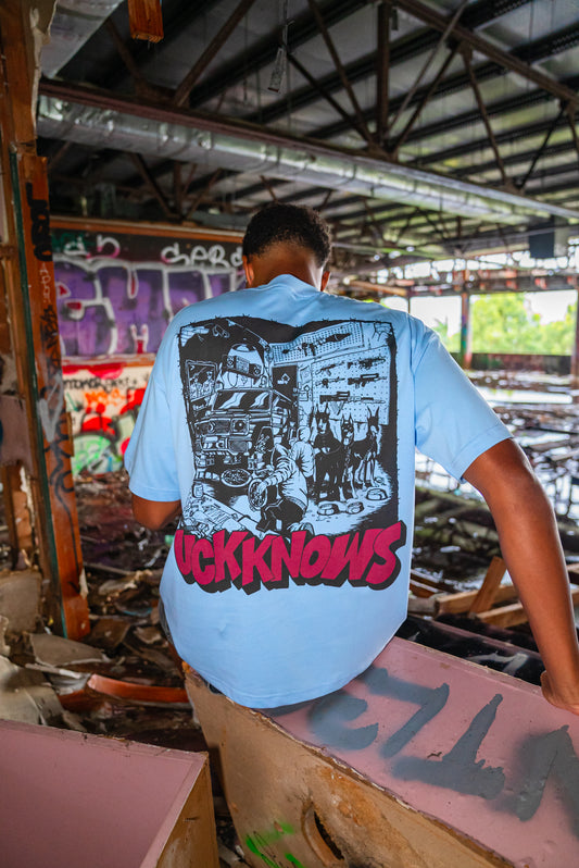 The Chop Shop Blue T-Shirt