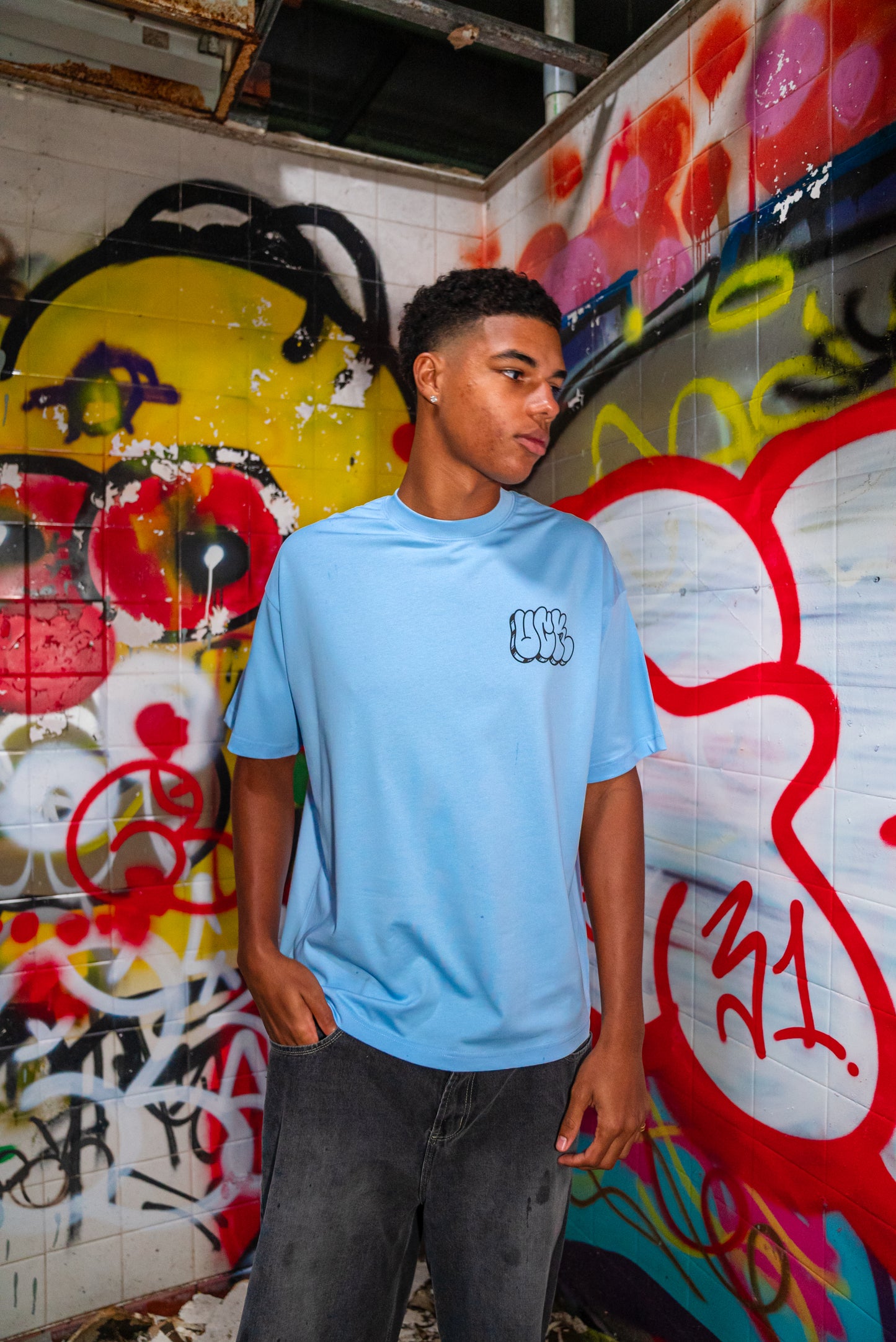 The Chop Shop Blue T-Shirt